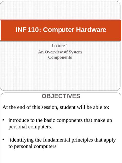 Image result for Computer Hardware Lecture Notes