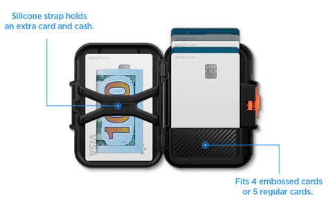 Spigen Lock Fit (Magfit) Magnetic Card Holder up to 6 Cards, Unisex ...