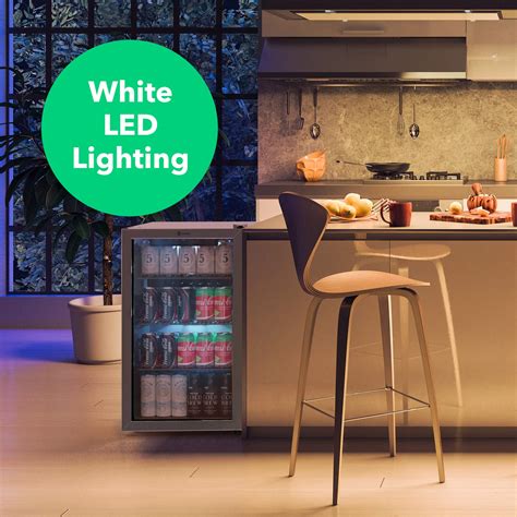 Vremi Beverage Refrigerator and Cooler - 100 to 120 Can Mini Fridge ...