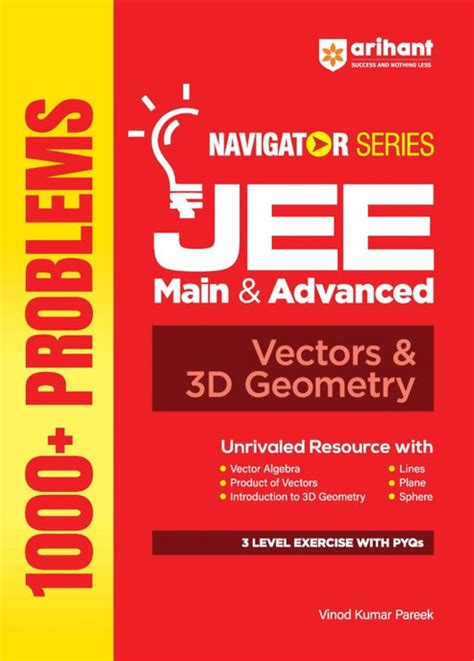 Arihant Navigator Series JEE Main and Advanced 2027 Vectors and 3D ...