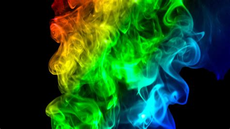 Download wallpaper 1920x1080 smoke, darkness, background, colorful full ...
