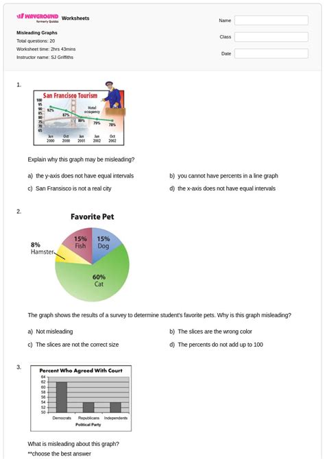 50+ Misleading Graphs worksheets for Class 6 on Wayground | Free ...