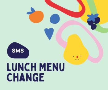 Image result for Lunch Menu Change