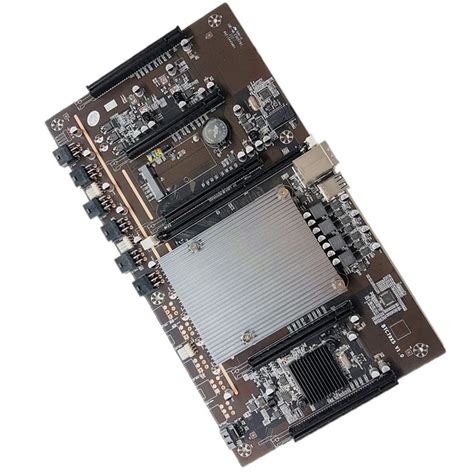 Amazon.in: Buy HUAXUCHENG BTC-X79-5 Card Mining Machine Motherboard, 5 ...
