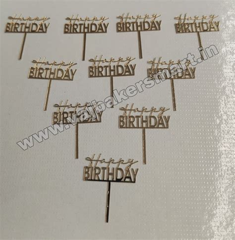HB5 Acrylic 2" Mini Topper (Pack of 10) - 2" Mini Topper - Acrylic Mini ...