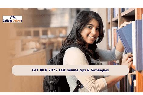 CAT DILR 2022: Last minute tips & techniques | CollegeDekho