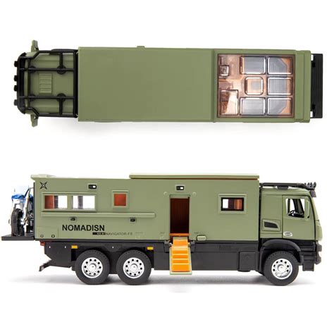 Mercedes-benz Nomadison Rv Scale Model Diecast Metalcar - All Size