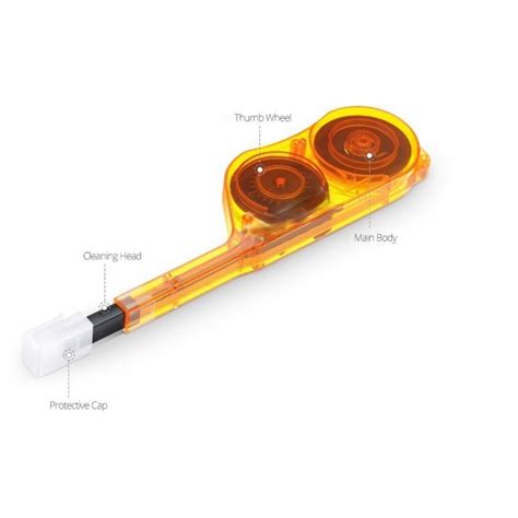 MPO - MTP fiber optic cable cleaner 600+ times 24/12/ 8 fiber One Push ...