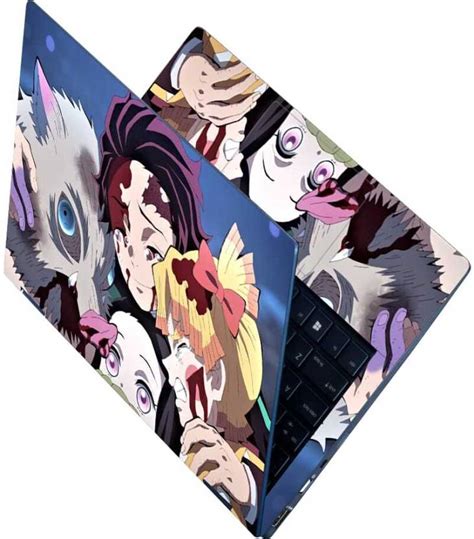 Anweshas Full Body Laptop Skin Upto 15.6 inches - Anime Demon Slayer ...
