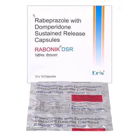 Rabonik DSR Capsule 15's Price, Uses, Side Effects, Composition ...