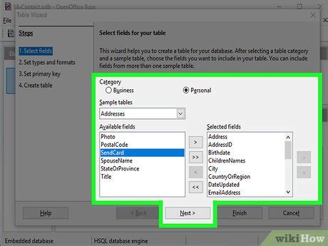 Image result for +How to Create Database in Open Office
