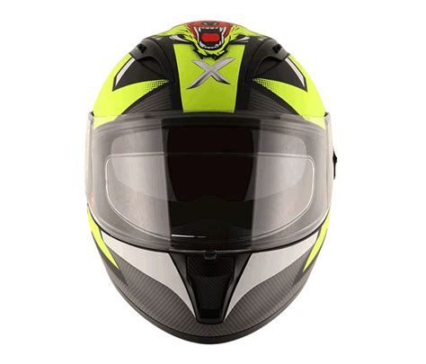 AXOR STREET WOLF Black Neon Yellow Helmet– Moto Central