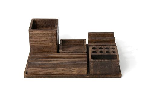 Buy Wooden Desk Organizer Desk Organization Office Organization Online ...