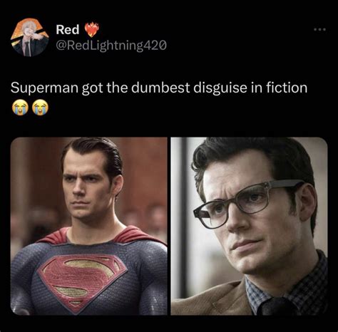Superman Meme Glasses