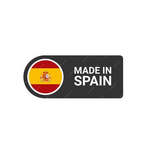 Premium Vector | Made in spain premium vector logo made in spain logo ...