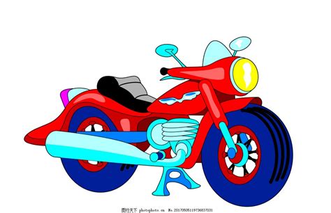 开摩托车图片卡通_各种卡通车图片_微信公众号文章