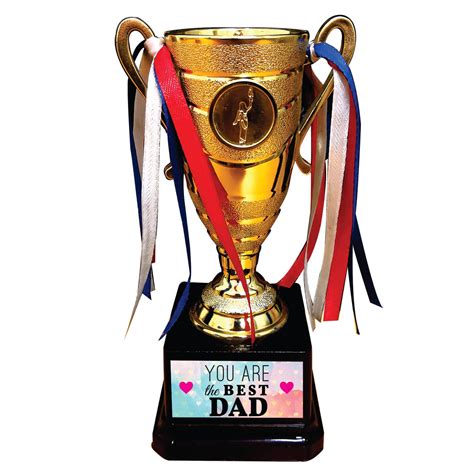 Yaya Cafe You are Best Dad Trophy Golden Champion Award for Father ...