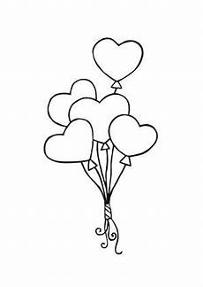 malvorlagen valentinstag schreiben ausmalbild luftballon herzen basteln mit kindern malvorlagen valentinstag schreiben ausmalbild luftballon herzen basteln mit kindern