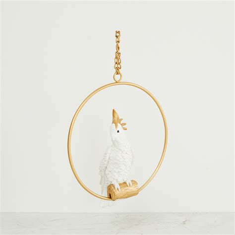 Buy Eternity Macaw-in-Ring Figurine from Home Centre at just INR 699.0