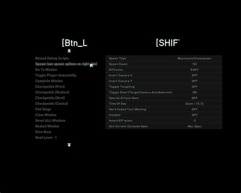 Image result for The Last of Us Part 1 Debug Dev Menu Mod