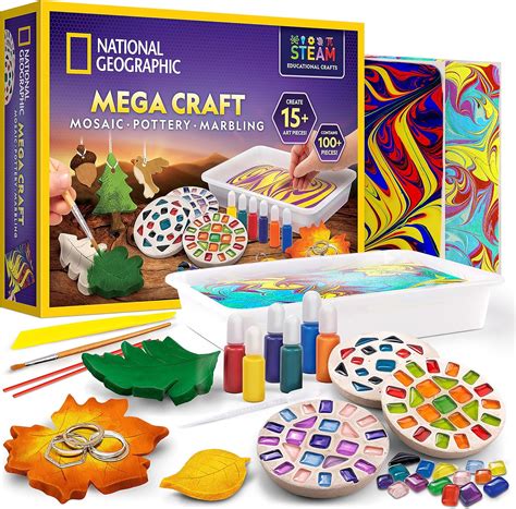 Amazon.com: National Geographic Mega Arts and Crafts Kit for Kids ...