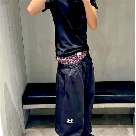 Balenciaga Under Armour Black Sweats SIZE SMALL NO... | Depop