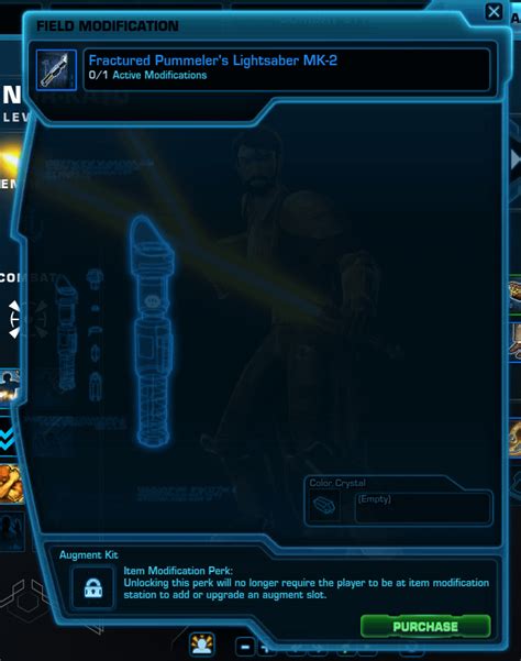 Image result for SWTOR Mod Menu