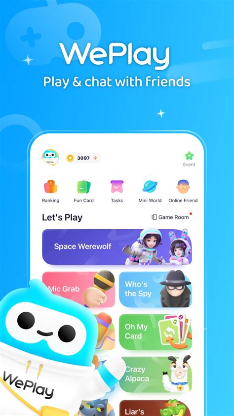 Download and Run WePlay - Party Game & Chat on PC for Free