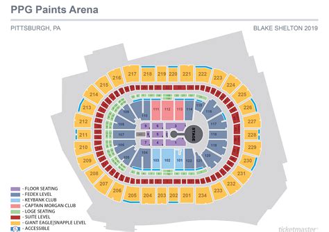 Ppg Arena Concert Seating Chart | Portal.posgradount.edu.pe
