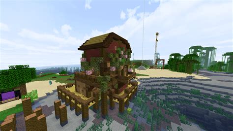 Image result for Minecraft Tropical Builds