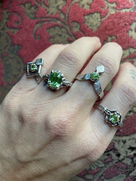 Small Uranium Glass Ring — Flight of Fancy Designs