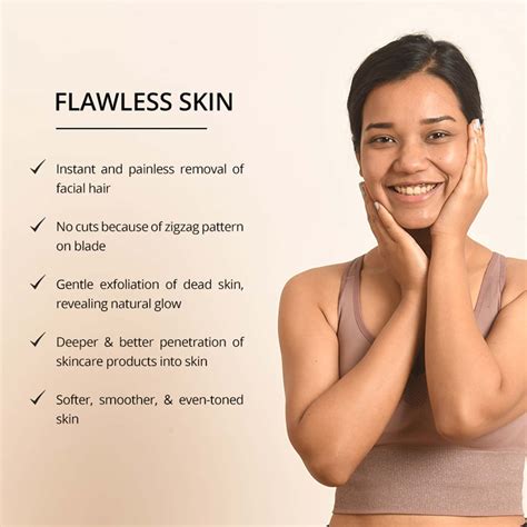 Buy CARMESI FACIAL RAZOR FOR WOMEN - FOR INSTANT & PAINLESS HAIR ...