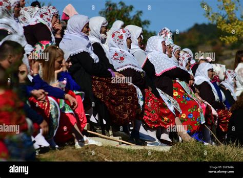 Women with traditional pomak clothing attend traditional circumcision ...