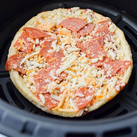 Air Fryer Frozen Mini Pizza - Dash for Dinner