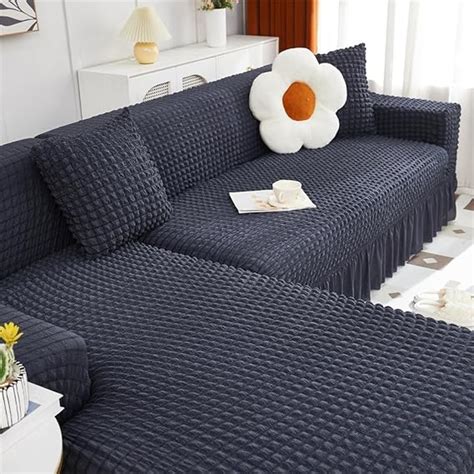 Lukzer Universal Sectional 320 GSM Stretchable L - Shape Turkish Sofa ...