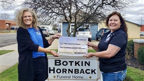 Botkin Hornback Funeral Home sponsors Young Ag members - Ohio Farm Bureau