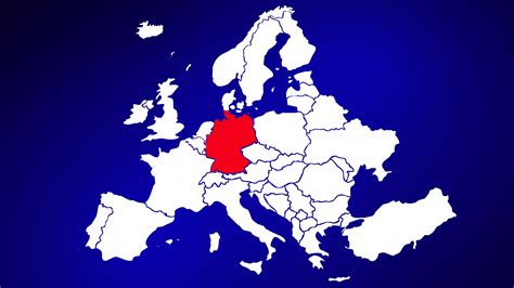 Where Is Germany On The Map Of Europe at Ava Hughes blog