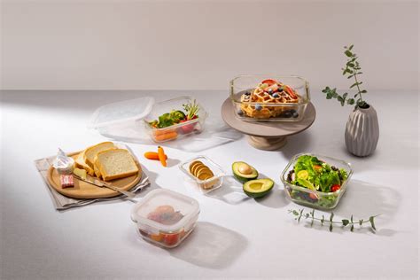 LocknLock Euro Glass Boroseal Heat Resistant Glass Rectangular - 1L