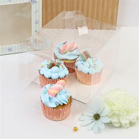 Boxjourney กล่องเค้กพลาสติก แบบสายหูหิ้ว ขนาด 13 x 13 x 11 ซม. | Shopee ...