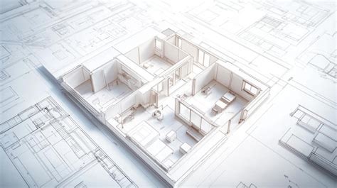 Architectural blueprint of a modern house layout and design | Premium ...