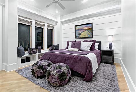 7 Serene Grey & Purple Bedroom Ideas – HOMYSTYLE