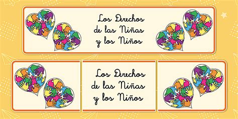 Afiche: Derechos de los niños en Chile para la clase