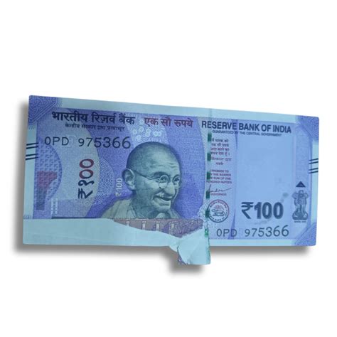 Rs 100 Error Note Flip Misprint | UNC | Extremely Rare