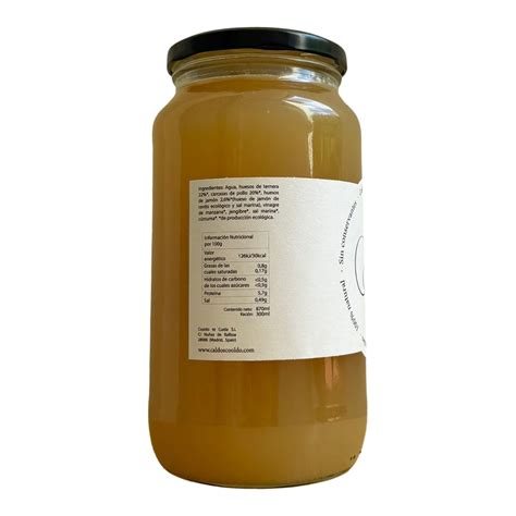 Caldo de huesos ecológico con cúrcuma y jengibre Cooldo · Cooldo · El ...