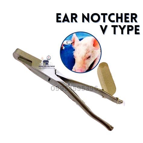 ear notch v typ for pig / animals | Shopee Philippines