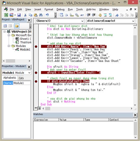 How to Debug VBA Code in Excel 的图像结果