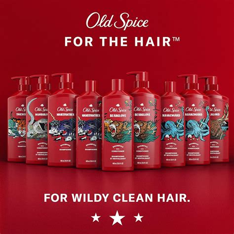 Old Spice Krakengard 2-in-1 Shampoo and Conditioner for Men 21.9 fl oz ...