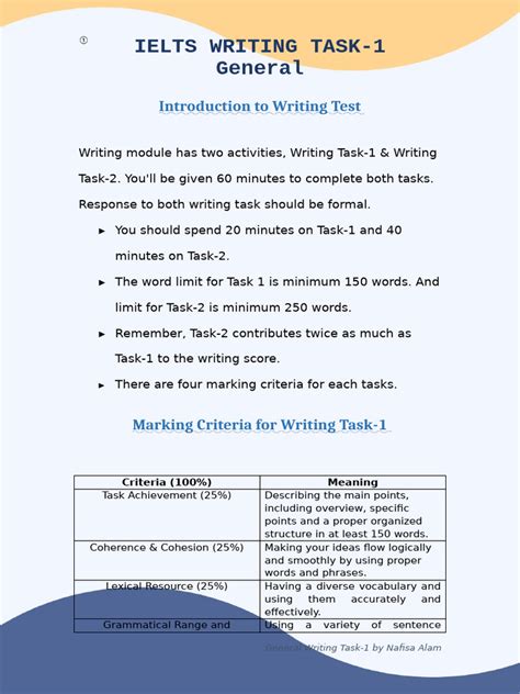 General Writing Task 1 的图像结果