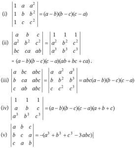 Determinant of a Matrix - CBSE Library