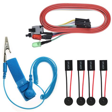 Buy ToToT 6 in 1 Corded Antistatic Wrist Strap Kit Includes ATX Power ...